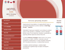 Tablet Screenshot of hotelnegyevszak.hu